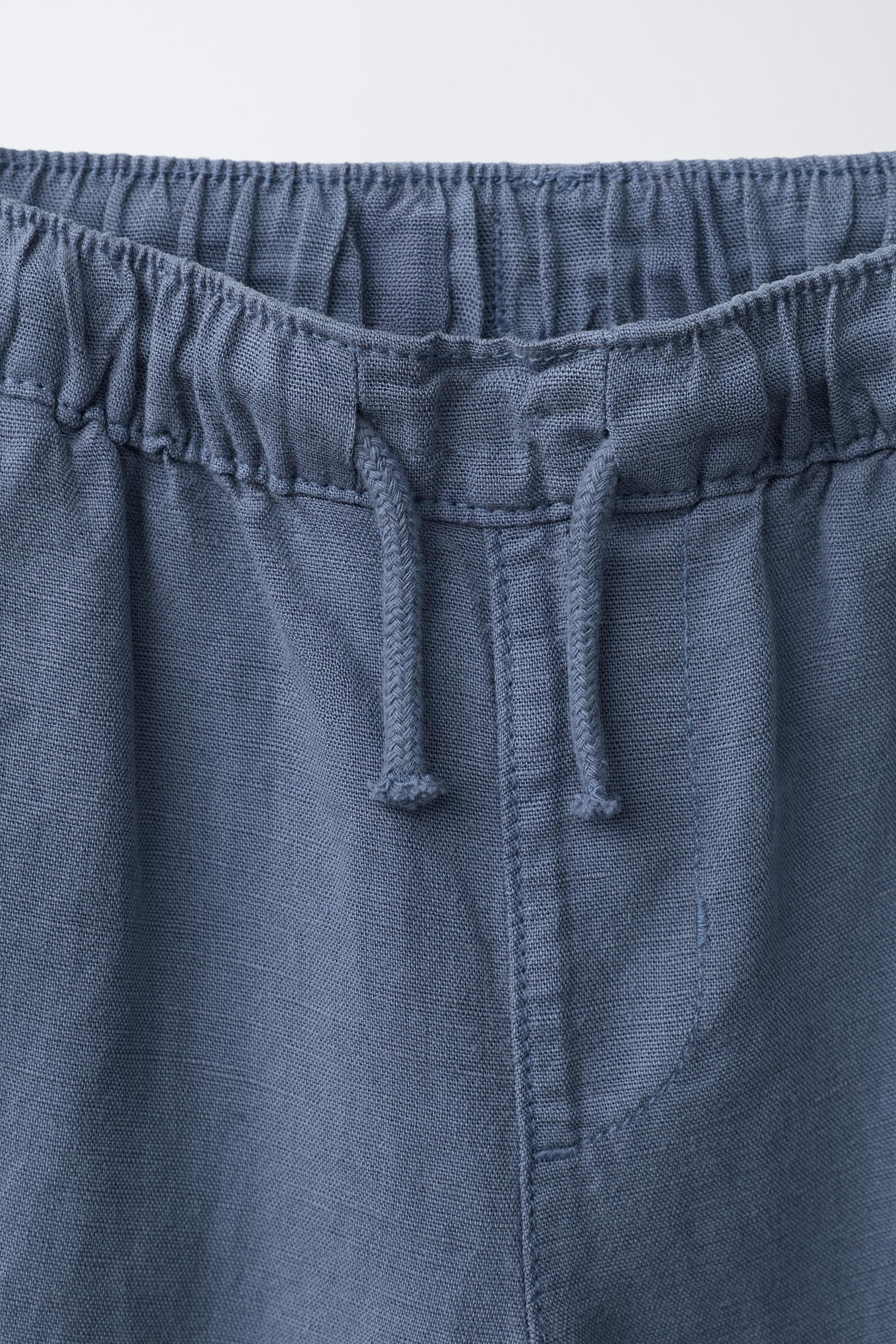 PANTALON FLUIDE AVEC LIN